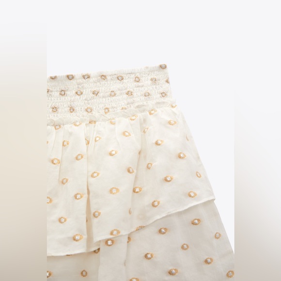 Zara Jacquard Mini Skirt - Picture 4 of 7